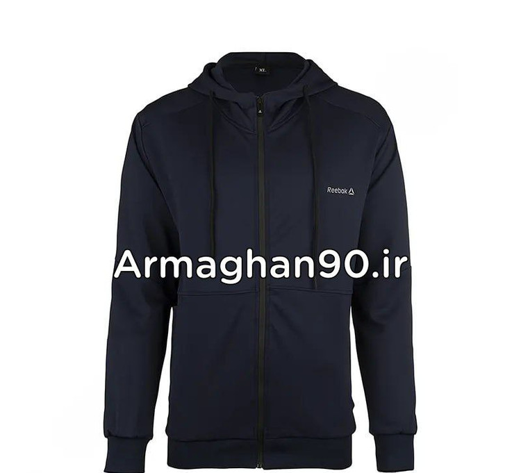 ست گرمکن شلوار ورزشی مردانه کلاهدار طرح ریبوک 5388-2