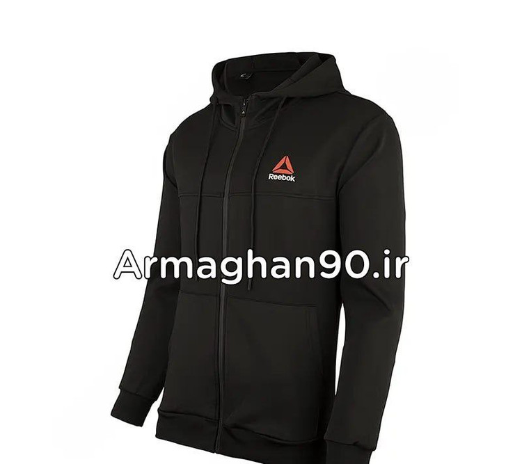 ست گرمکن شلوار ورزشی مردانه کلاهدار طرح ریبوک 5386-3