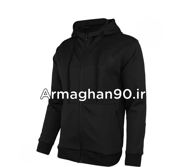 ست گرمکن شلوار ورزشی مردانه کلاهدار طرح ریبوک 5387-3