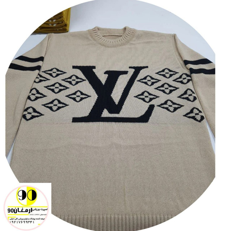 پلیوربافت یقه گردمردانه مدلLV