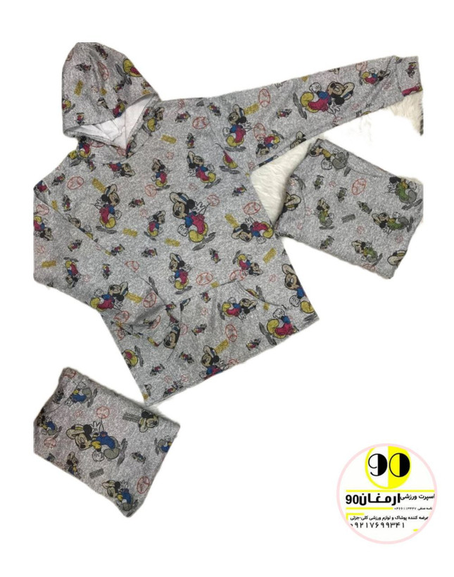 حراج هودی اسپرت زنانه طرح میکی موس-2