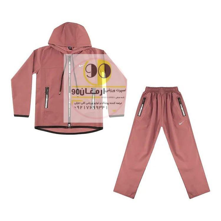 گرمکن شلوار بچه گانه آیرو کلاه دار طرح نایک-2