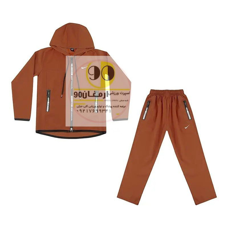 گرمکن شلوار بچه گانه آیرو کلاه دار طرح نایک-3