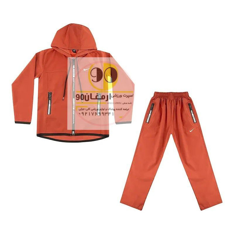 گرمکن شلوار بچه گانه آیرو کلاه دار طرح نایک-4