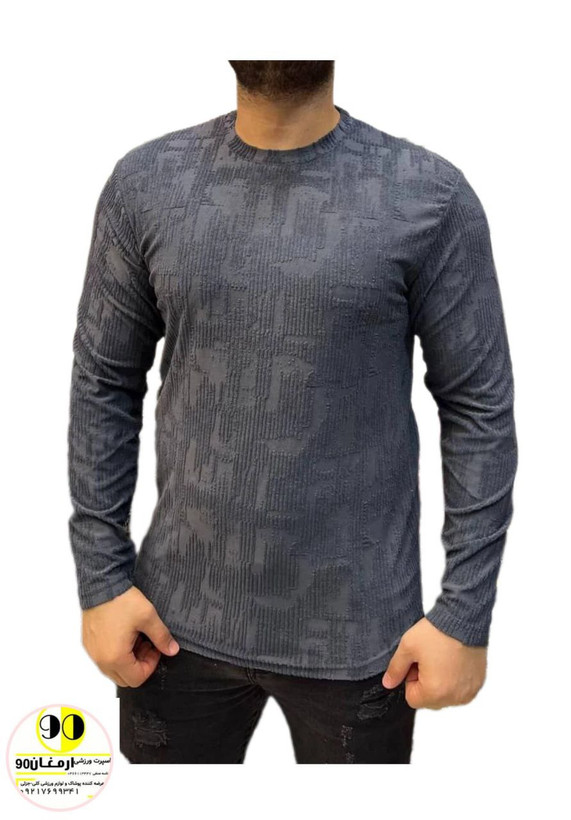 پلوشرت ژاکارد مردانه-3