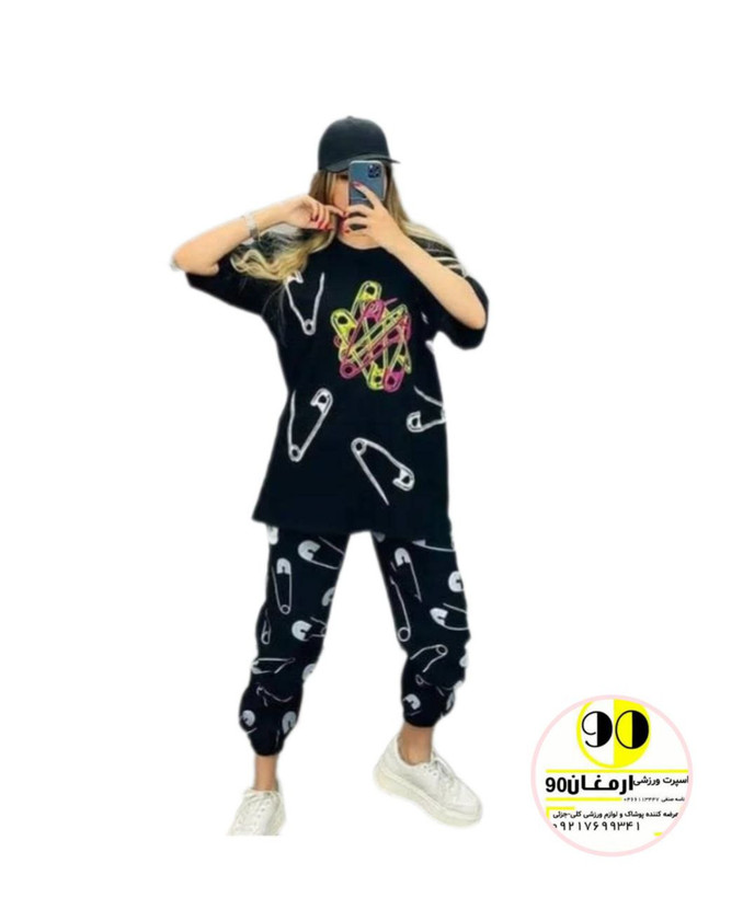 ست بلوز شلوارسنجاق زنانه-3