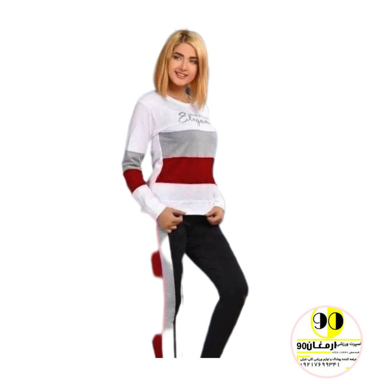 بلوز شلوار اسپرت زنانه ش1037-3