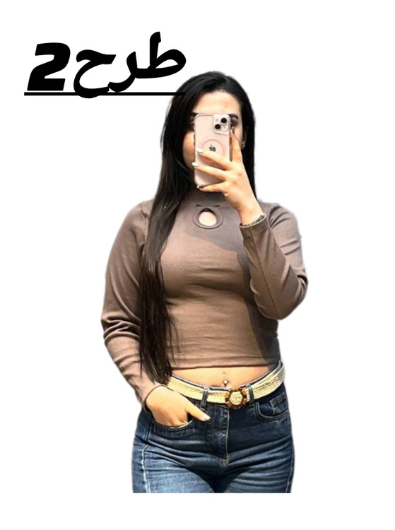 کراپ یقه گرد