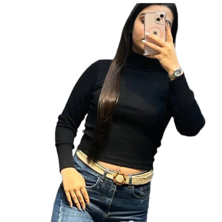 کراپ آستین بلند