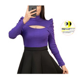کراپ زنانه فانریپ آستین بلند
