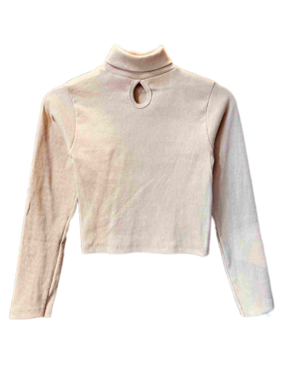 کراپ زنانه فانریپ یقه اشکی