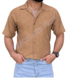 پیراهن مردانه آستین کوتاه طرح سنتی مراکشی