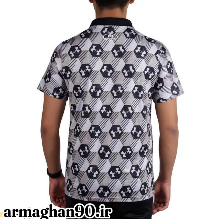 پولوشرت ورزشی پسرانه طرح آندرآرمور آستین کوتاه