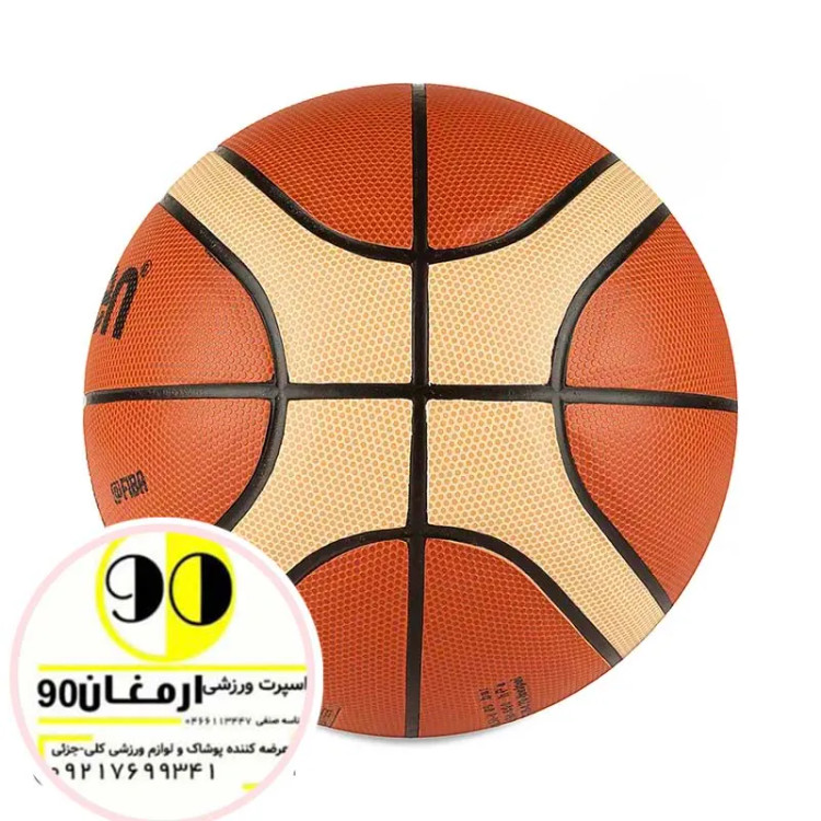 توپ بسکتبال طرح مولتن GL6X سایز 6 | نارنجی