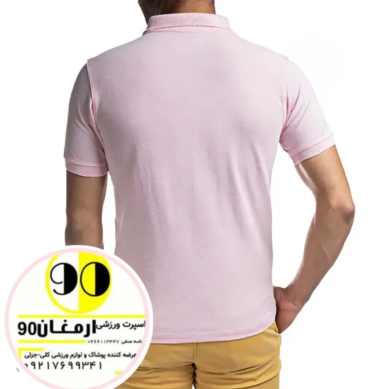پولوشرت ورزشی مردانه آلشپرت صورتی