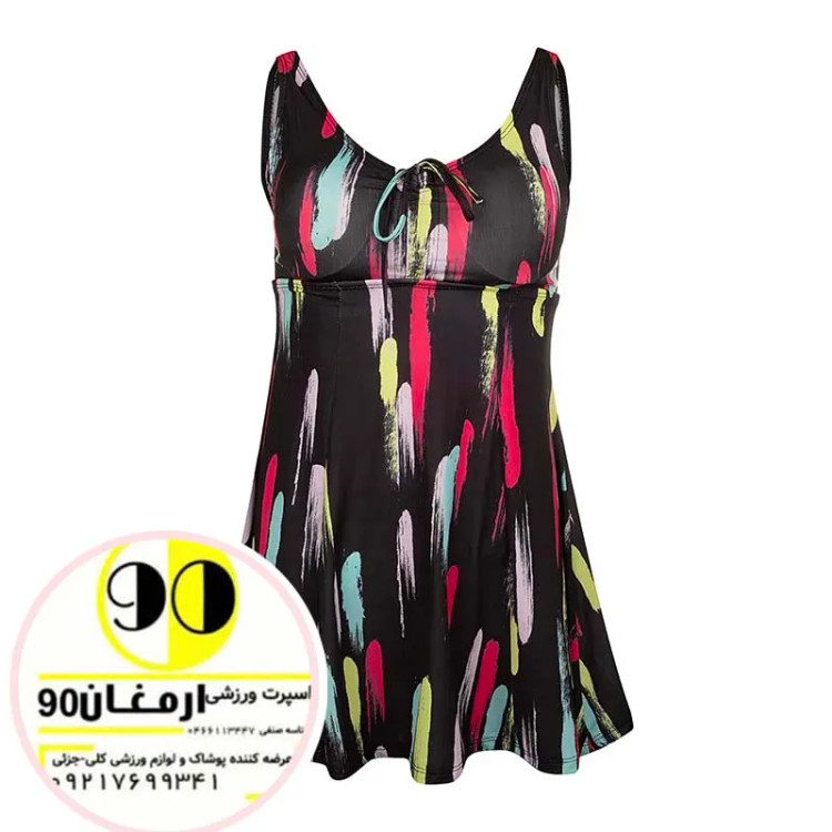 مایو شنا یک تکه زنانه دامن دار