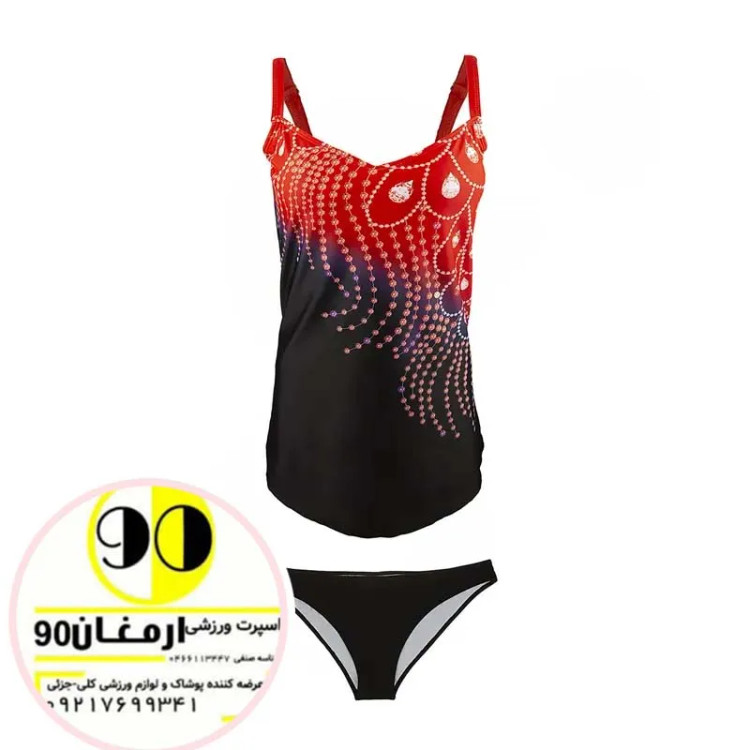 مایو شنا زنانه دو تکه دامنی Fashion Concept-5690286 NZD