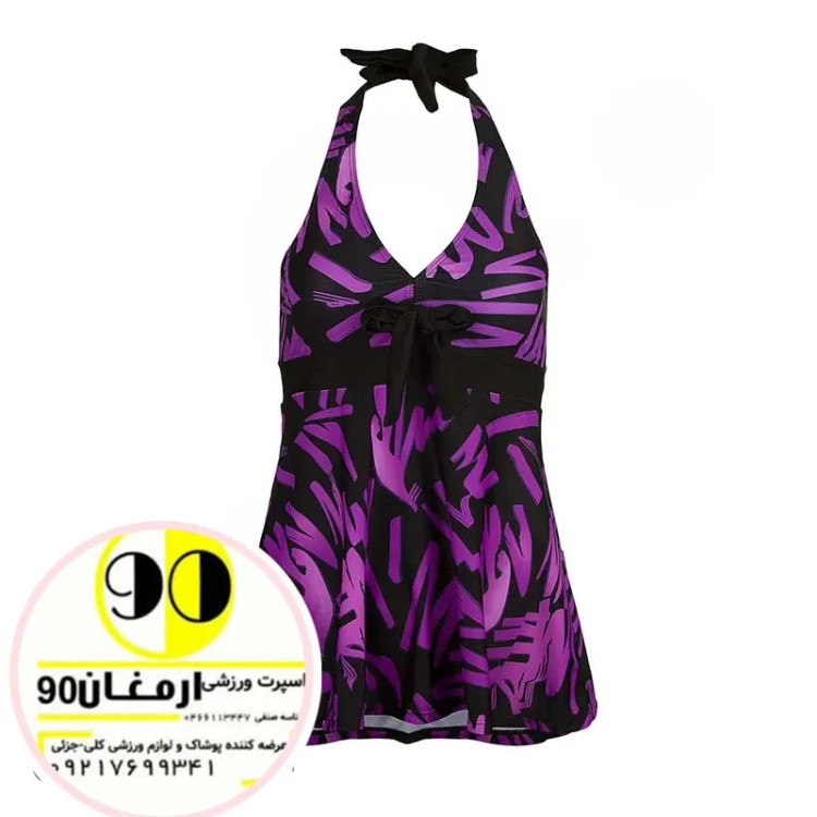 مایو شنا زنانه دو تکه دامنی قیمت عمده