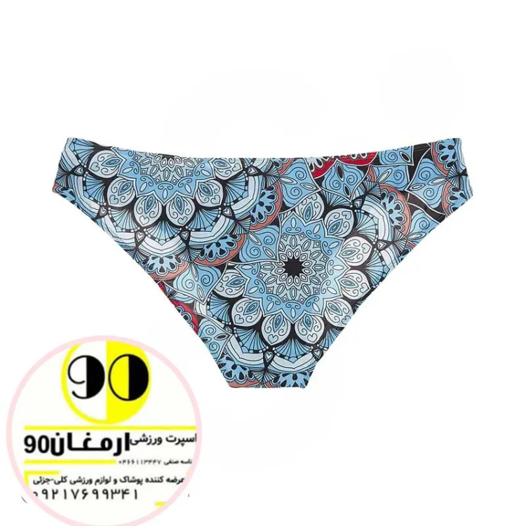 مایو شنا زنانه دوتکه دامنی جدید