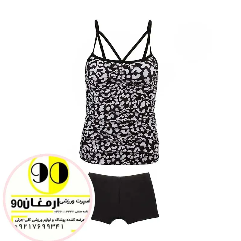 مایو شنا زنانه دوتکه دامنی Fashion Concept- 5727448 NZD | مشکی/سفید
