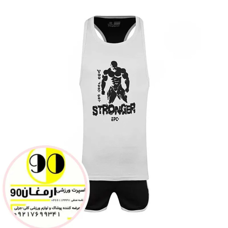 ست رکابی شلوارک مردانه