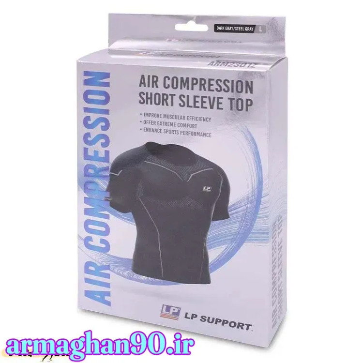 تیشرت طبی گنی مردانه LP ساپورت آستین کوتاه