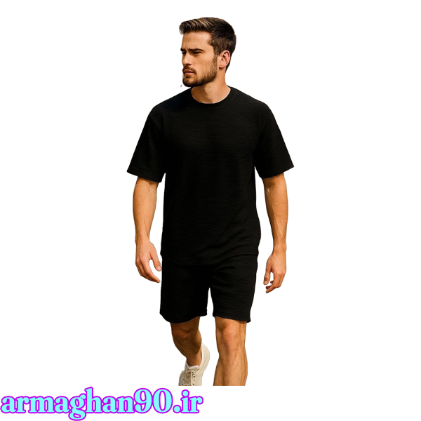 تیشرت شلوارک کرکره ای