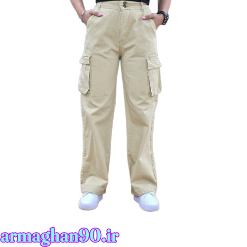 شلوار زنانه کارگو مازراتی