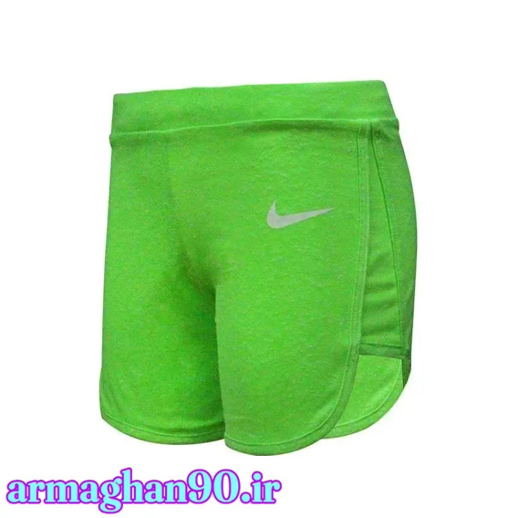 شلوار کوتاه زنانه ورزشی برای بدنسازی طرح نایک