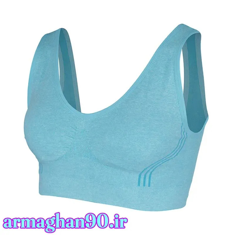 کراپ تاپ ورزشی زنانه کاپ دار