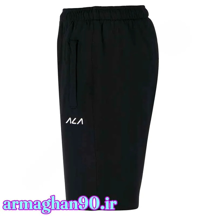 شلوارک ورزشی مردانه جیب زیپ دار