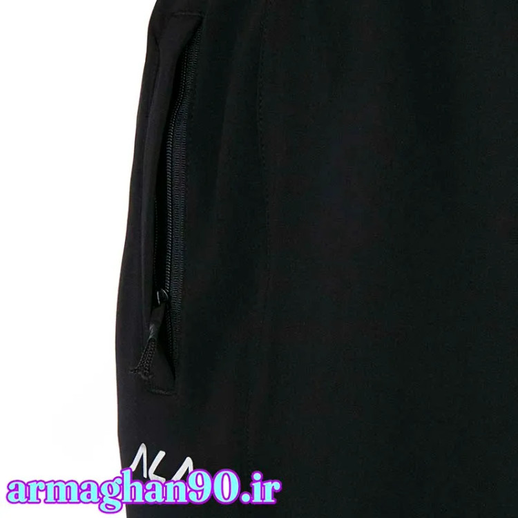 شلوارک ورزشی مردانه جیب زیپ دار