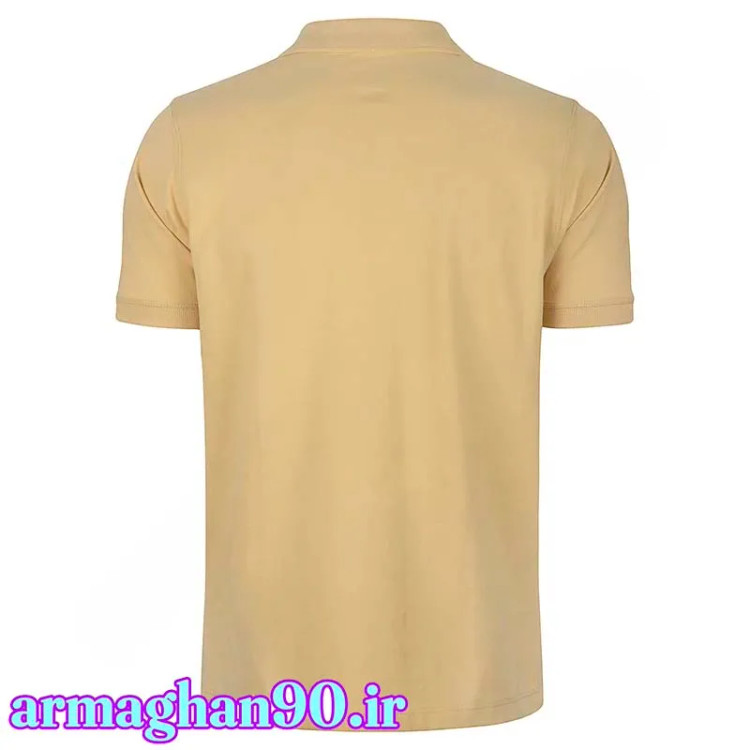 پولوشرت ورزشی مردانه درجه 1 رنگ کرم