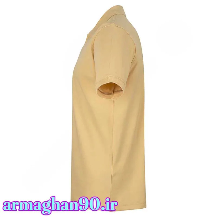 پولوشرت ورزشی مردانه درجه 1 رنگ کرم