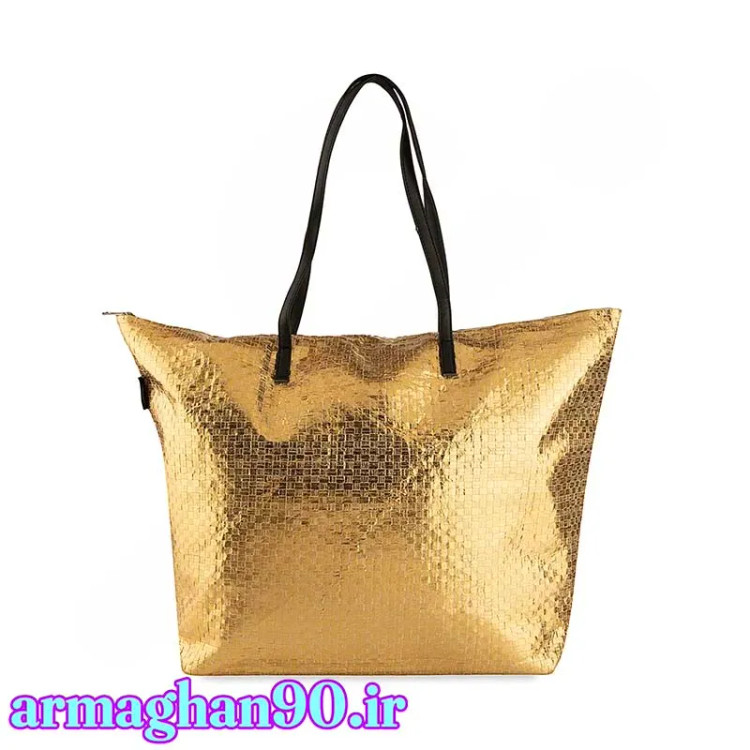 ساک ورزشی زنانه طلایی