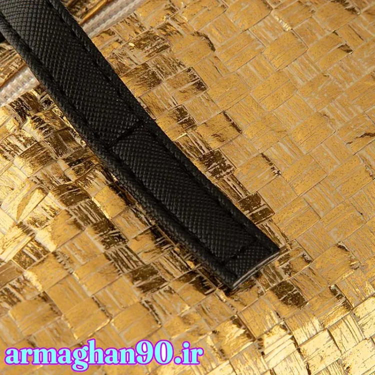 ساک ورزشی زنانه طلایی شیک