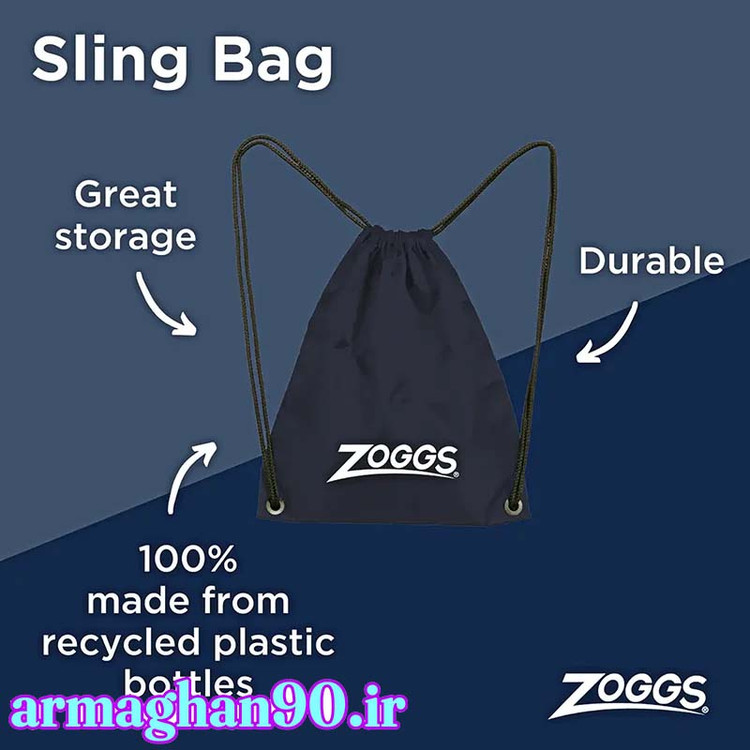 ساک شنا مدل دوشی برند زاکز طراحی ساده با کاربرد حرفهای