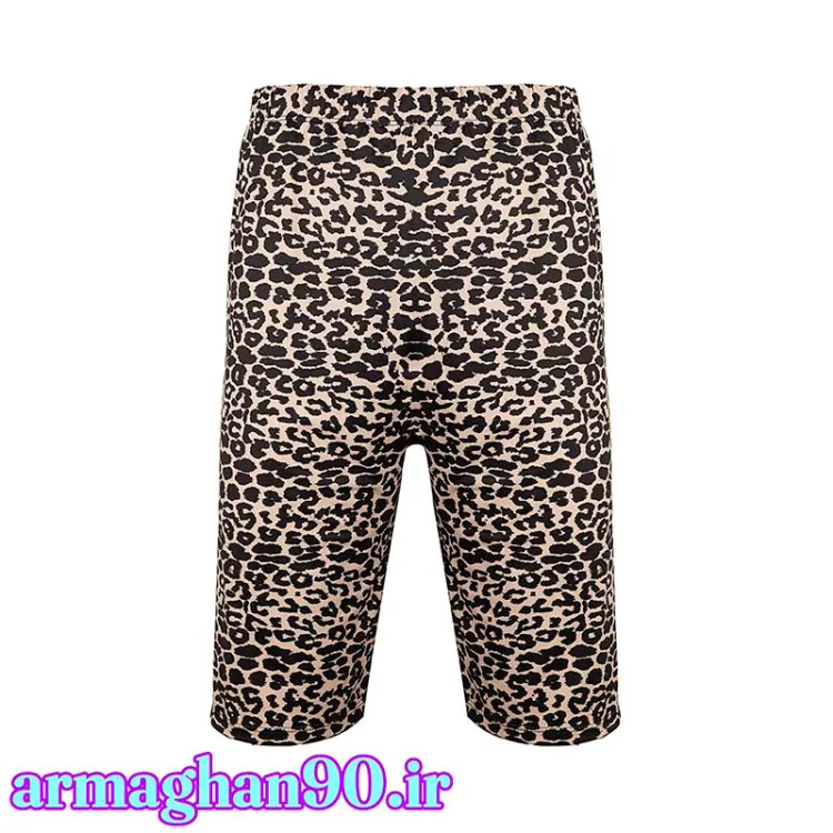 شلوارک بدنسازی پلنگی جدید