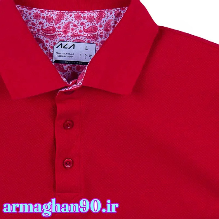 پلوشرت ورزشی مردانه یقه برگردون کیفیت بالا و بی نقص