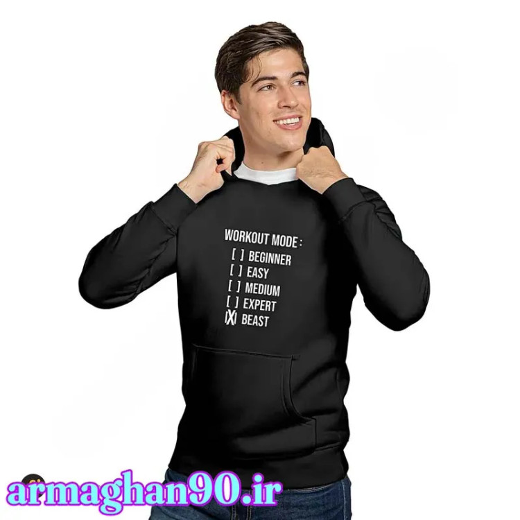 هودی کلاه دار اسپرت جوان پسند