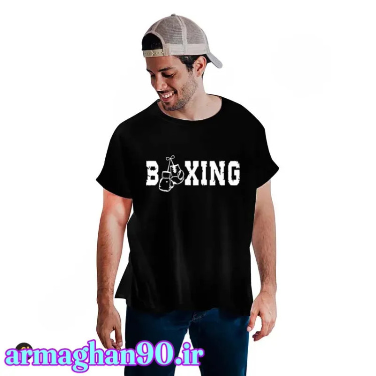 تیشرت اسپرت بازی بوکس بلکپانچ