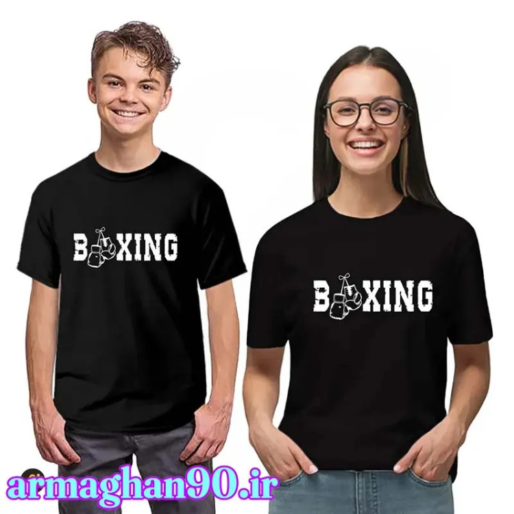 تیشرت اسپرت بازی بوکس بلکپانچ