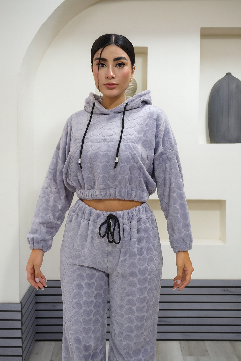 کراپ شلوار تدی اسپرت زنانه