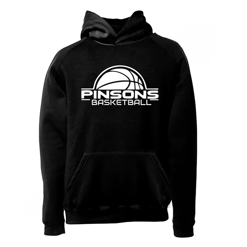 هودی مشکی طرح PINSONS بسکتبال